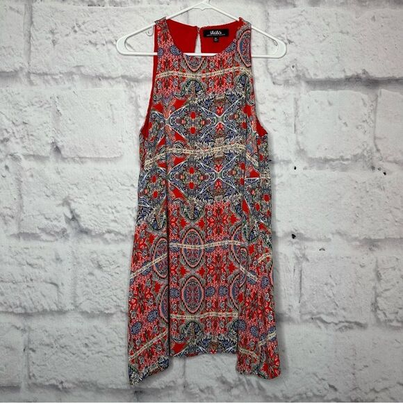 🔸BUNDLE ONLY🔸|EUC| LULU’S Sleeveless Boho Swing Dress - Picture 1 of 6